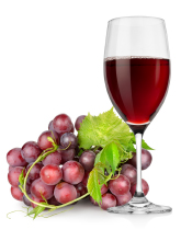 赤ワインの画像